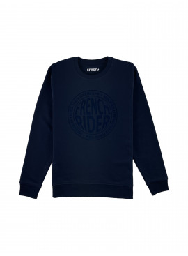 Navy blue horse riding sweatshirt - French Rider Navy