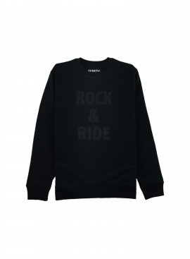 Sweat équitation paillettes noir - Rock & Ride Black